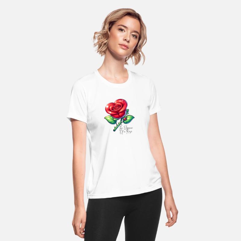 Love's Blossom: Ladybug & Rose Tee