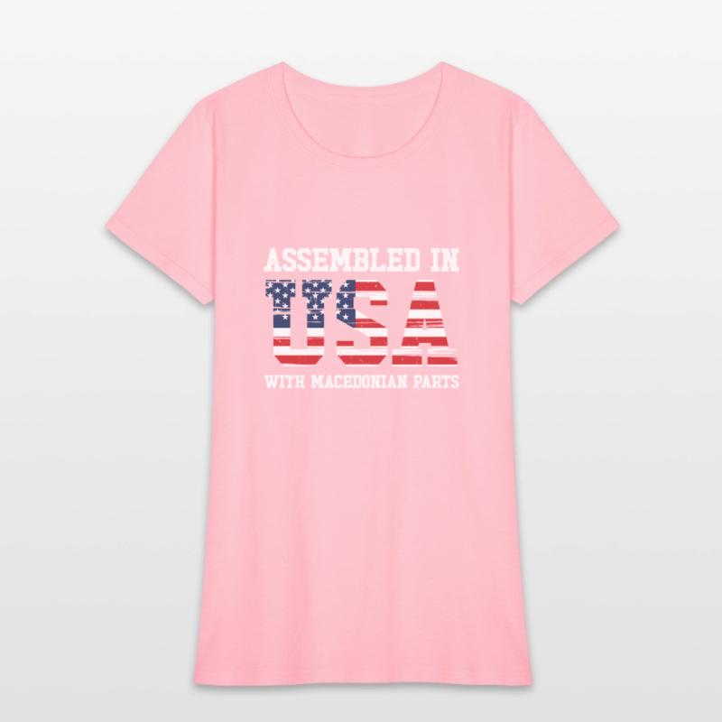 Macedonian American Patriot USA Grown Macedonia