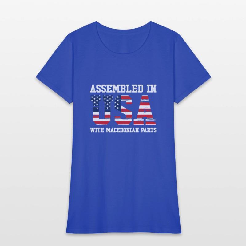 Macedonian American Patriot USA Grown Macedonia