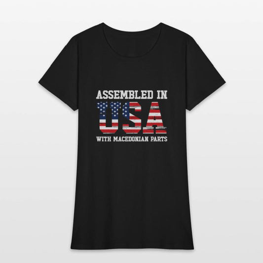 Macedonian American Patriot USA Grown Macedonia