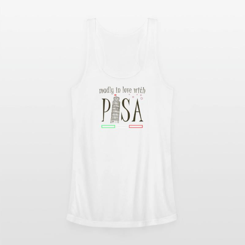 Madly in Love with Pisa, tower hand drawn Design