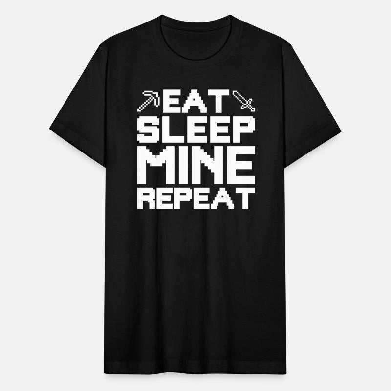 Maincraft Eat Sleep Mine Repeat