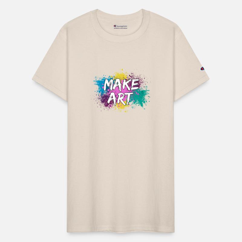 MAKE ART | Funny Artist Artistic Humor Painting