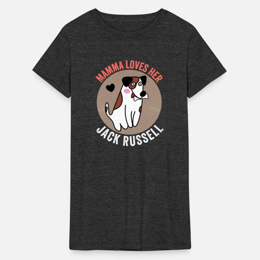 Mamma Loves Her Jack Russell Cute Dog Mom Design