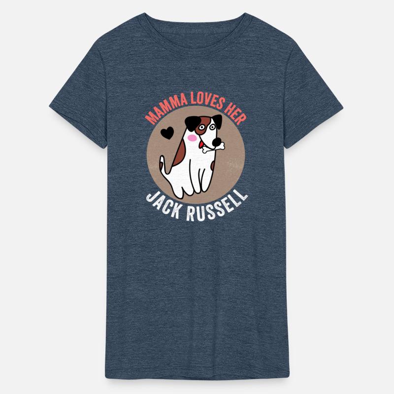 Mamma Loves Her Jack Russell Cute Dog Mom Design