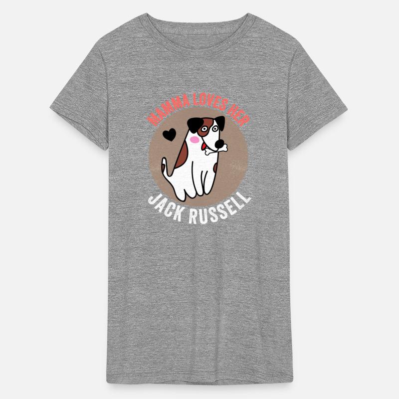 Mamma Loves Her Jack Russell Cute Dog Mom Design