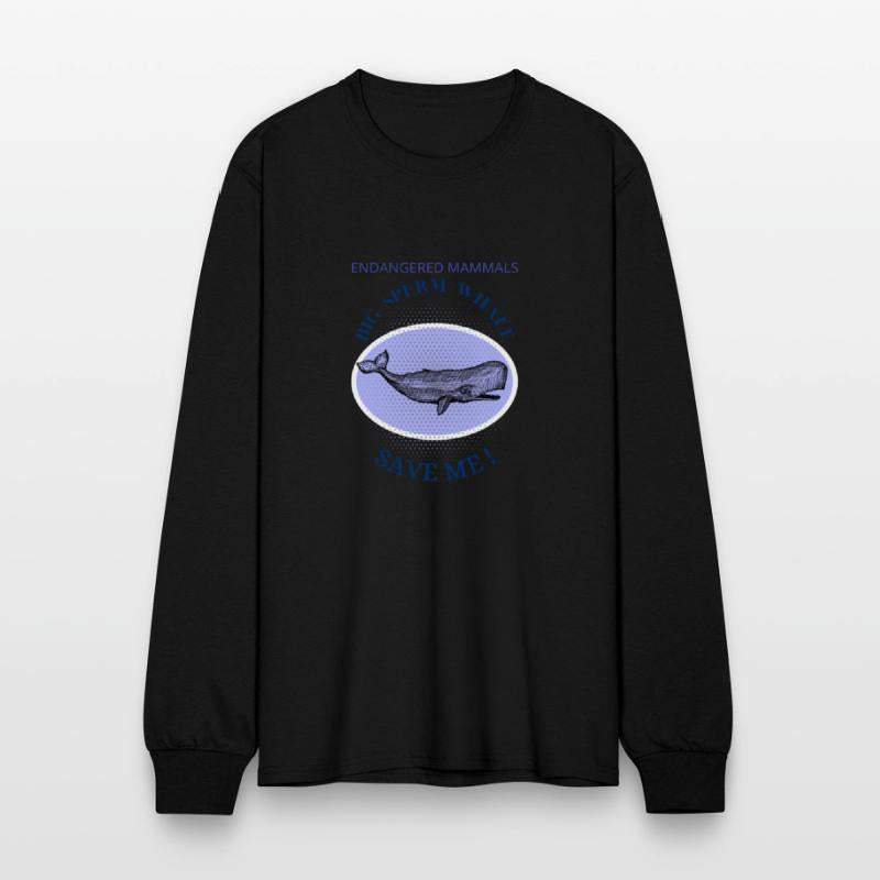 Mammals Endangered Big Sperm Whale