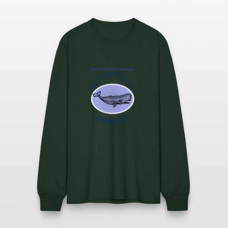 Mammals Endangered Big Sperm Whale