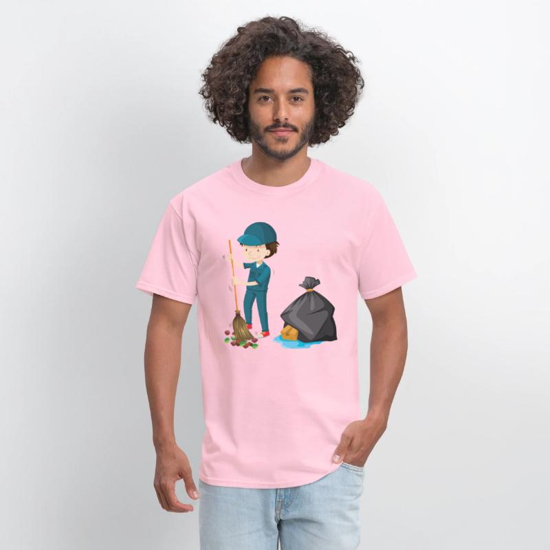 Man Clean Street Sweeper Gift