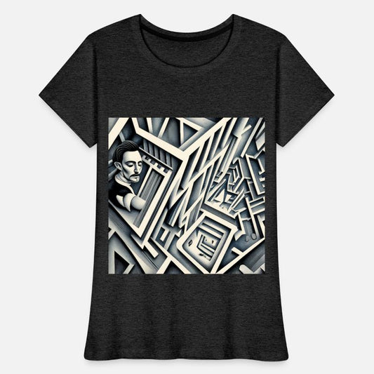 Man lost in the stairs