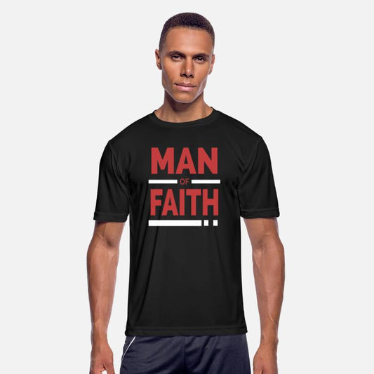Man of faith typography
