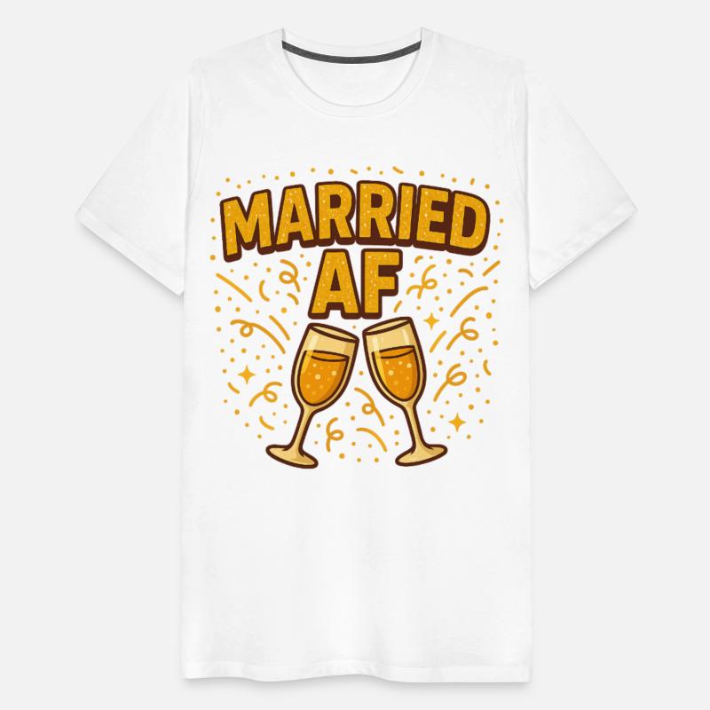Married AF Mug – Funny Newlywed Gift, Just Married