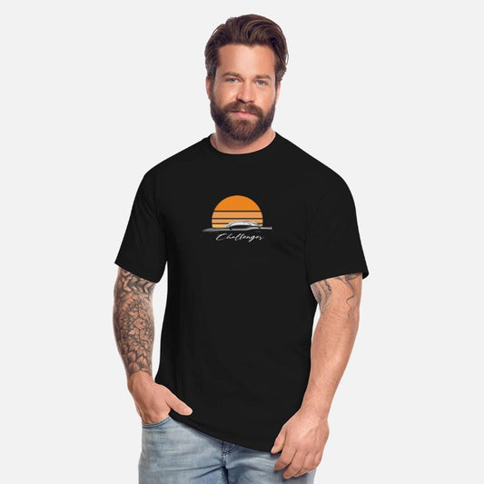 Men's Dodge Challenger Car Short Sleeve Crew Neck