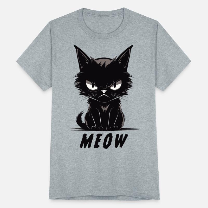 MEOW Cats Cute Annoyed Cat Face