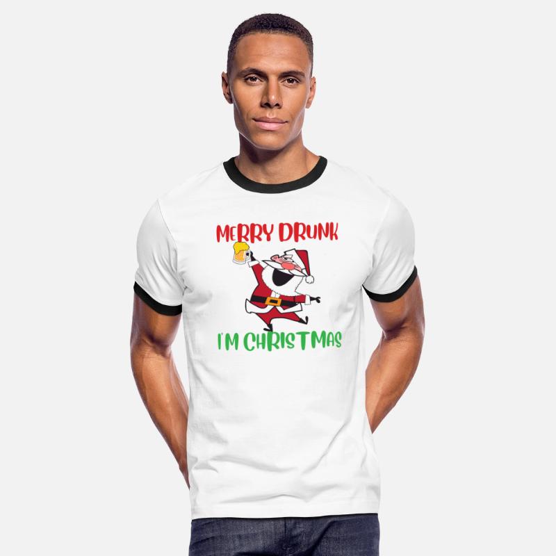 Merry Drunk I'm Christmas Funny Santa Claus