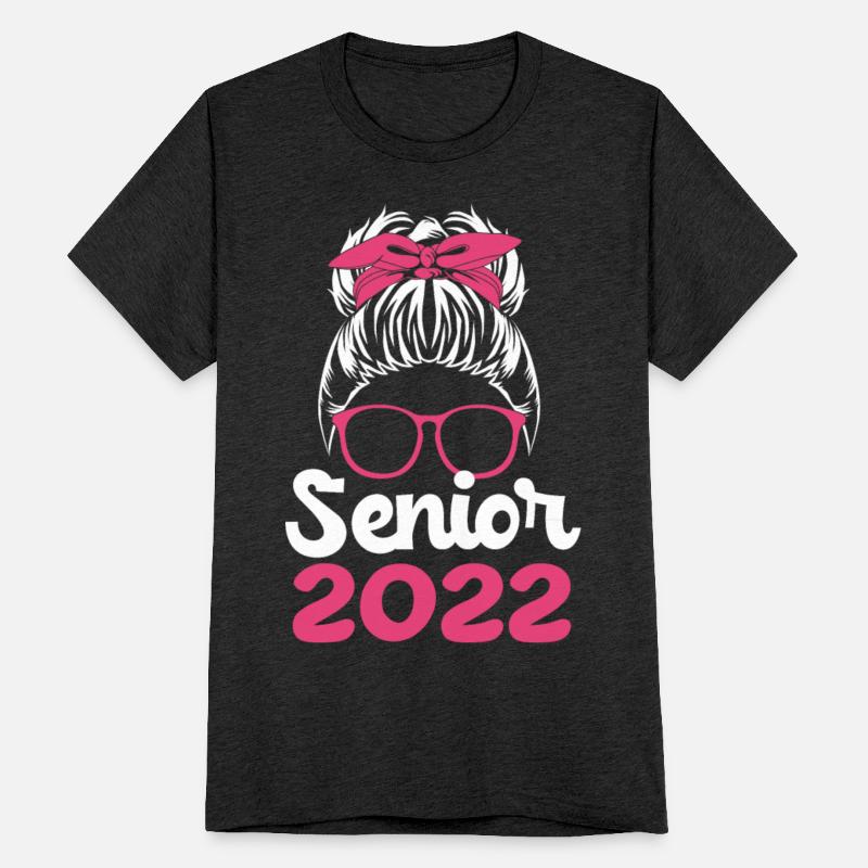 Messy Hair Bun Senior 2022 For Girls