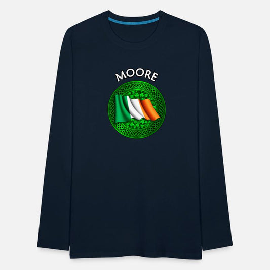 Moore Shamrock & Irish Flag