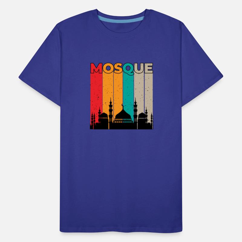 mosque retro style vintage
