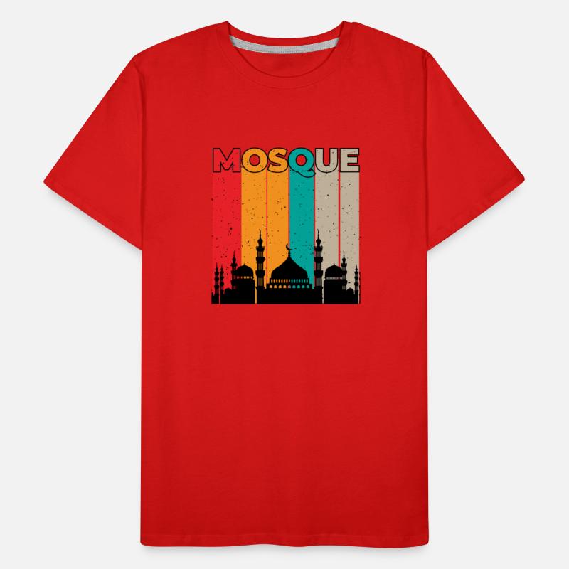 mosque retro style vintage