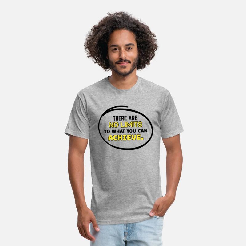 Motivational Quote - There are No Limits White