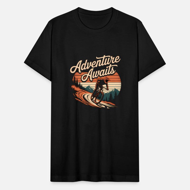 Mountain Biker Adventure Awaits Graphic Cool