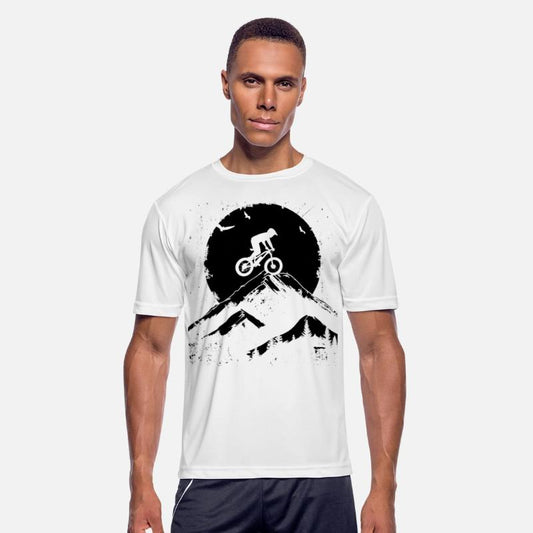 Mountain Biking Cyclist