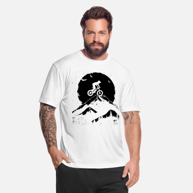 Mountain Biking Cyclist