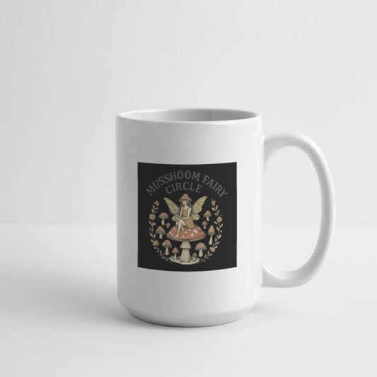 Mushroom Fairy Circle Illustration