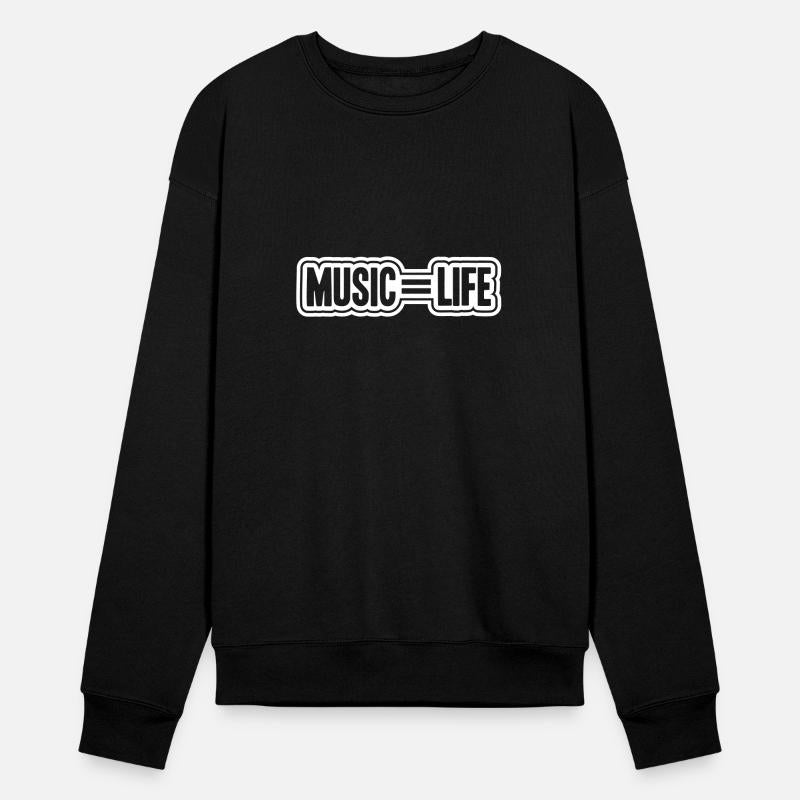 Music = is equal to Life Love Saying Club Party