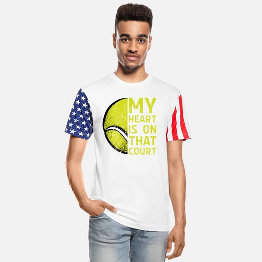 My heart is on that court Tennis