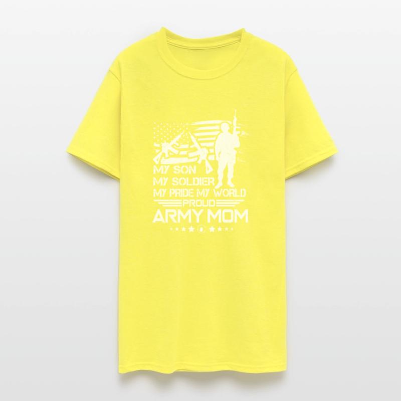 My Son My Soldier My Pride My World Proud Army Mom