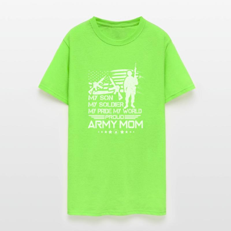 My Son My Soldier My Pride My World Proud Army Mom