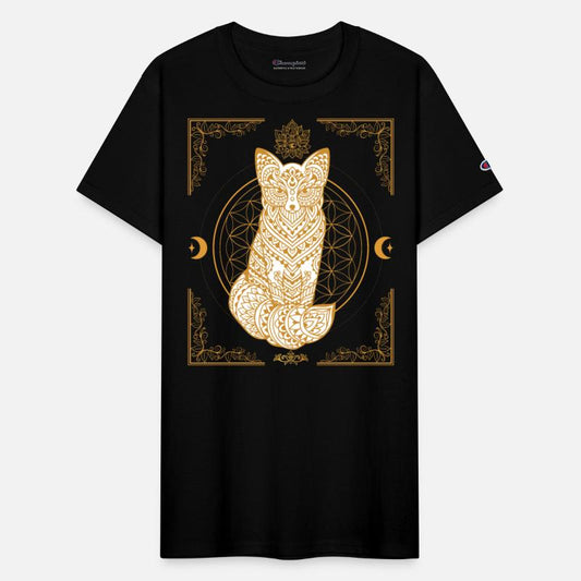 Mystical Fox Mandala Artwork