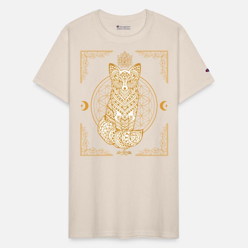 Mystical Fox Mandala Artwork