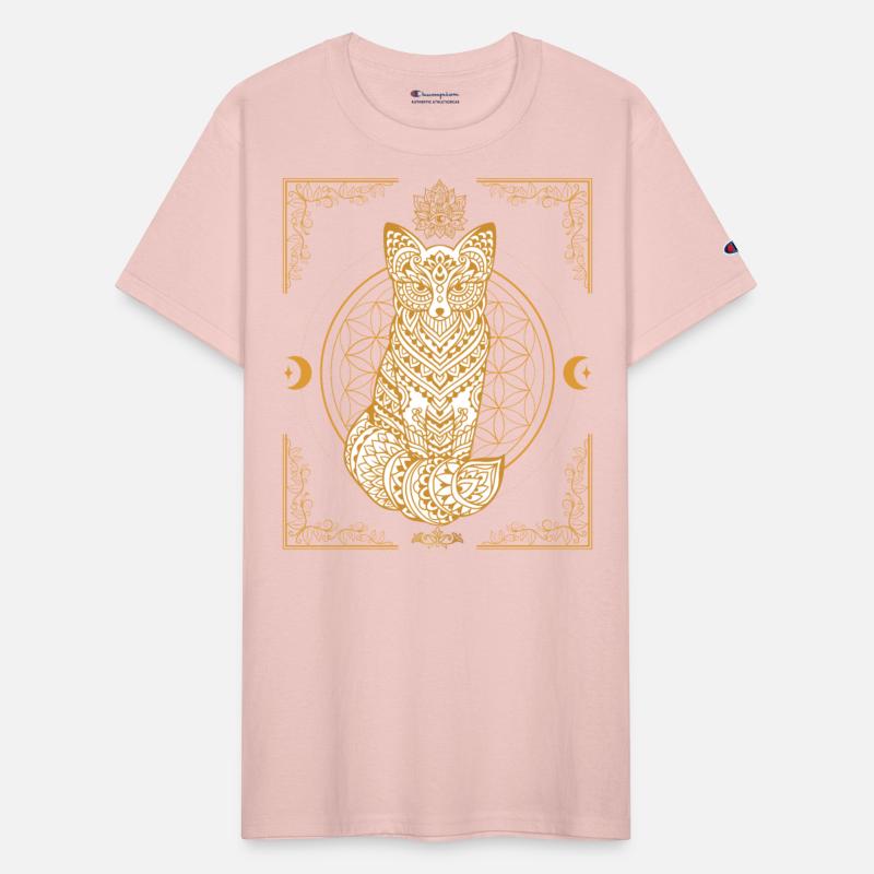 Mystical Fox Mandala Artwork