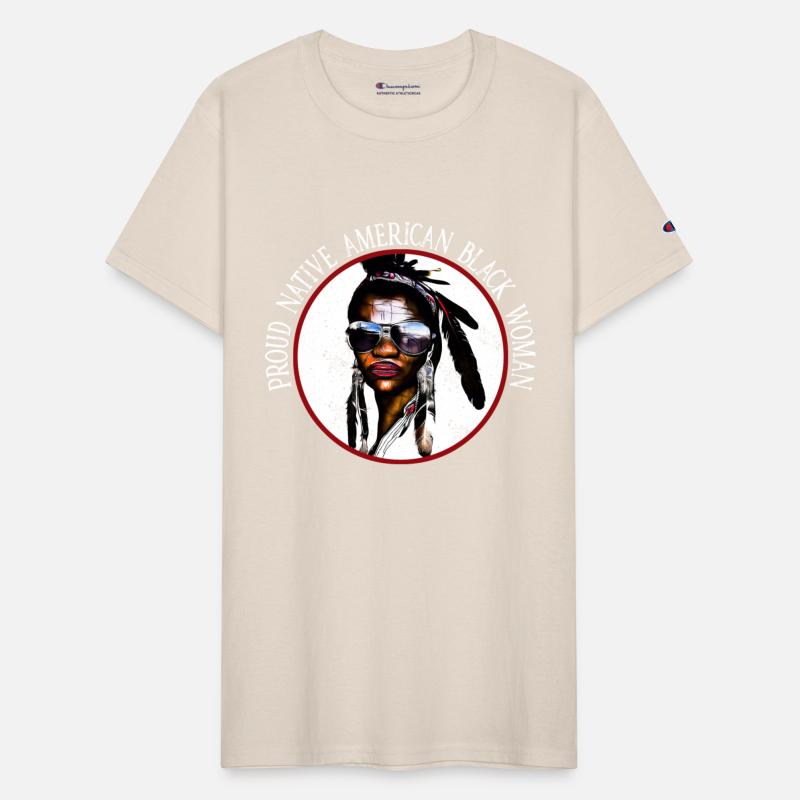 Native American & Black Woman Pride T-Shirt