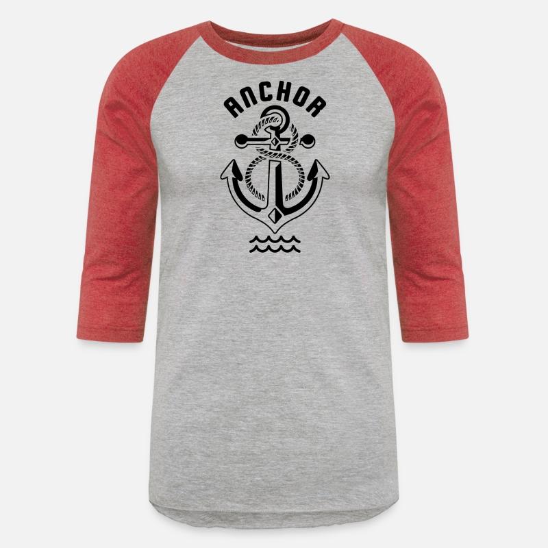 Nautical Anchor Emblem Tee-Classic Maritime Style
