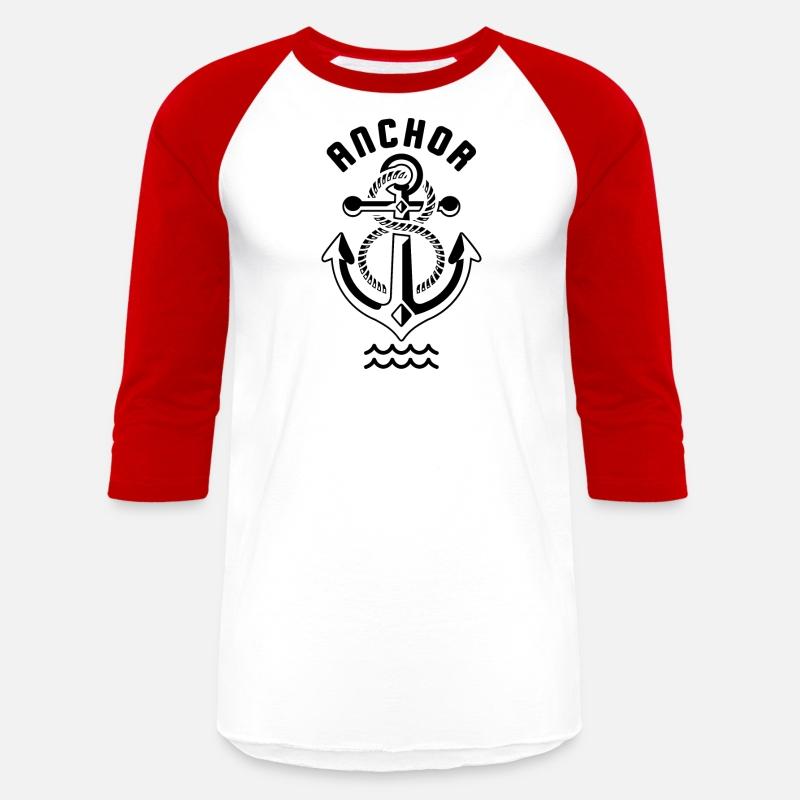 Nautical Anchor Emblem Tee-Classic Maritime Style