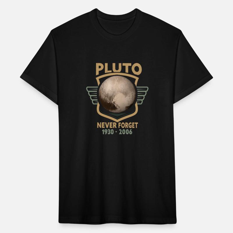 Never Forget Pluto Design Retro Style Funny Space