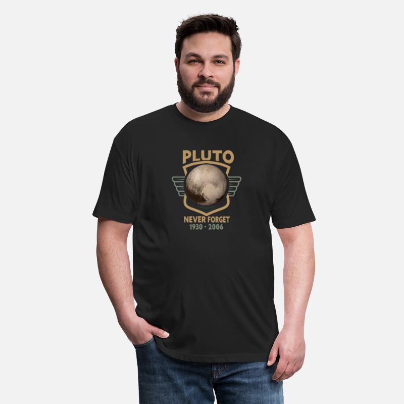 Never Forget Pluto Design Retro Style Funny Space