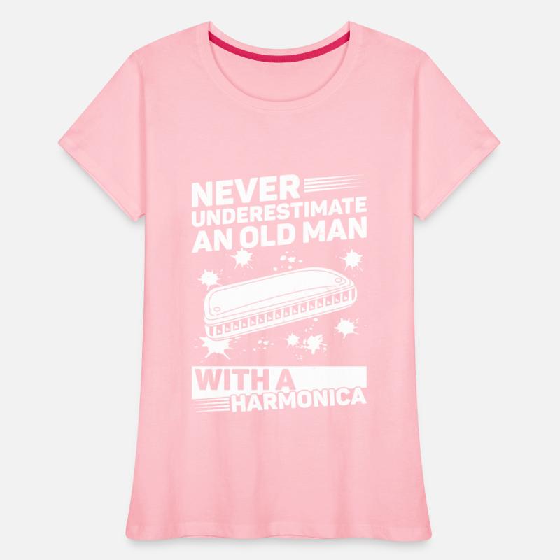 Never Underestimate An Old Man With A Harmonica Pl