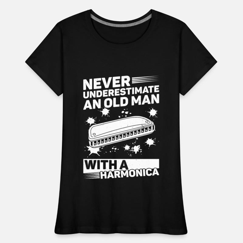 Never Underestimate An Old Man With A Harmonica Pl