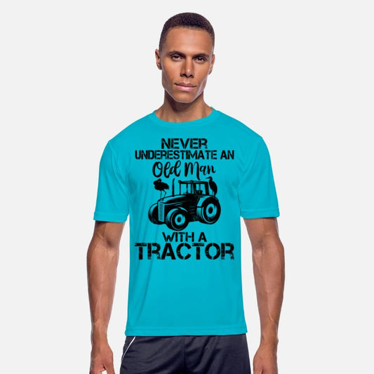 Never Underestimate An Old Man With A Tractor