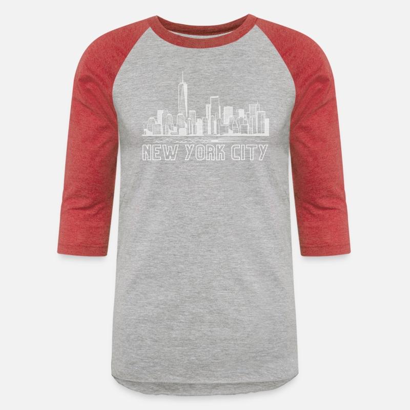 New York City T-Shirt NYC Skyline City Lovers