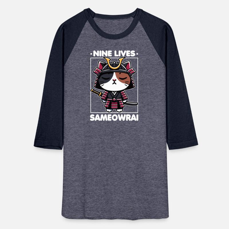 Nine Lives Sameowrai Cat Pun Samurai