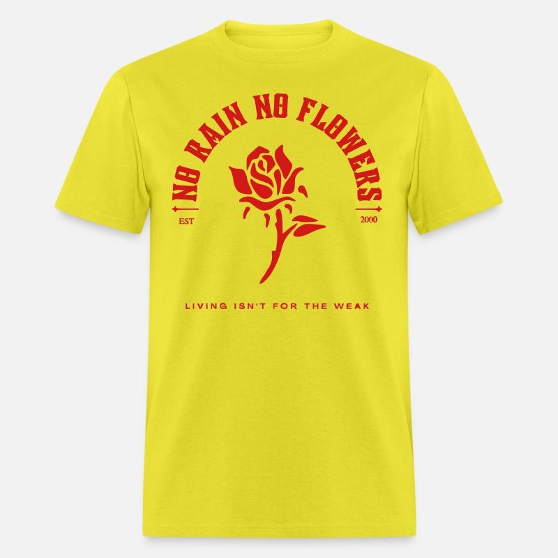 NO RAIN NO FLOWERS