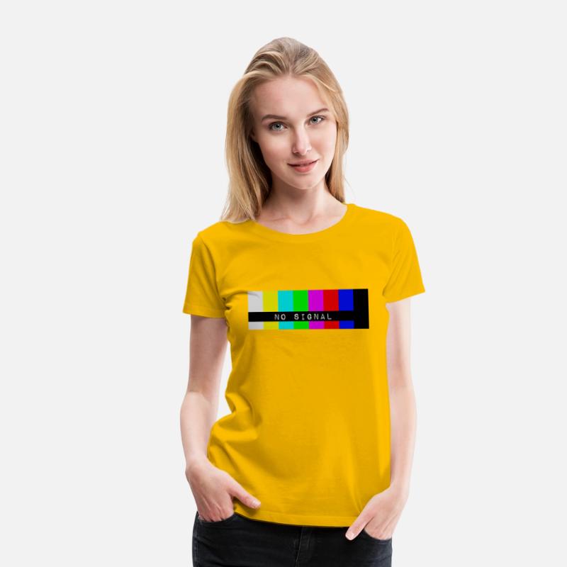 No Signal Television Snow Screen Tv Test Pattern T