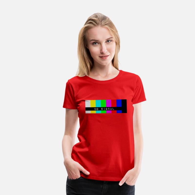 No Signal Television Snow Screen Tv Test Pattern T