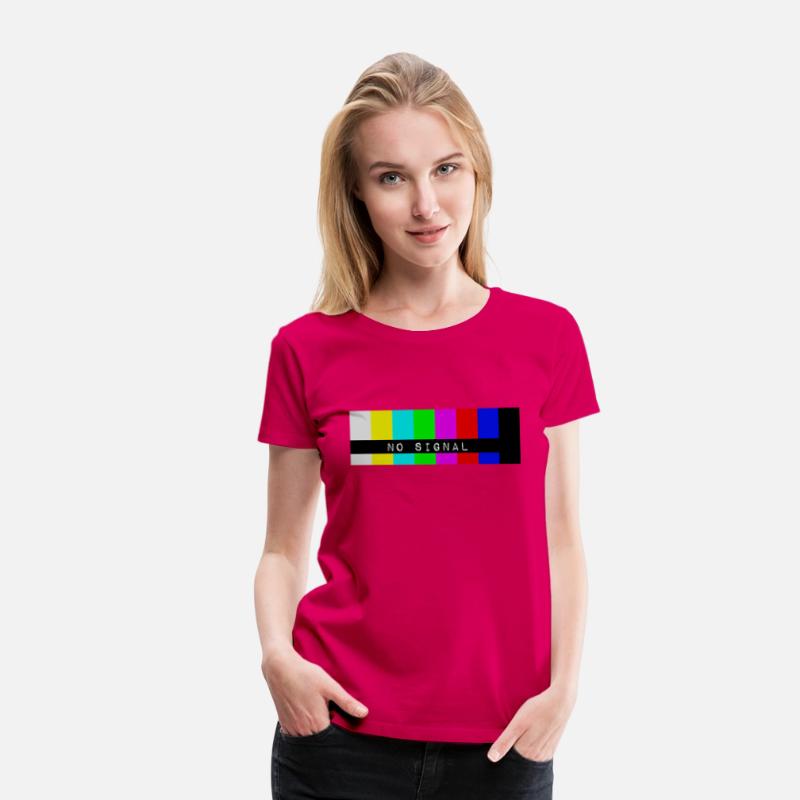 No Signal Television Snow Screen Tv Test Pattern T