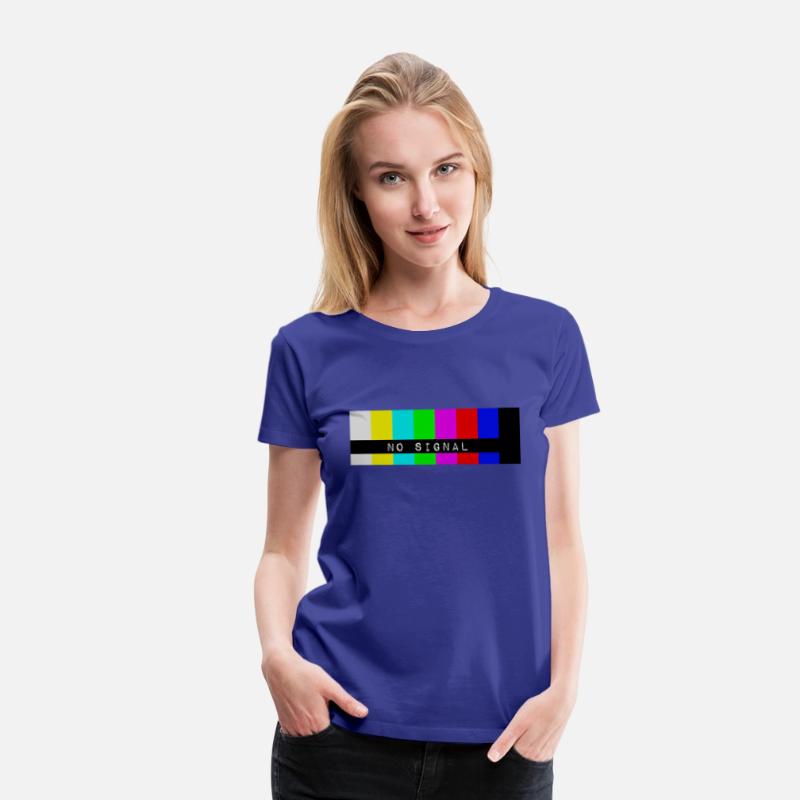No Signal Television Snow Screen Tv Test Pattern T